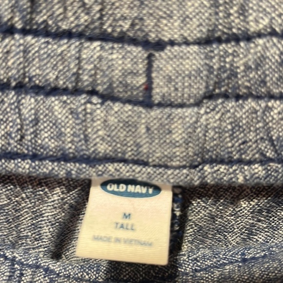 OLD navy women linen blend pants size medium tall . - Picture 3 of 7